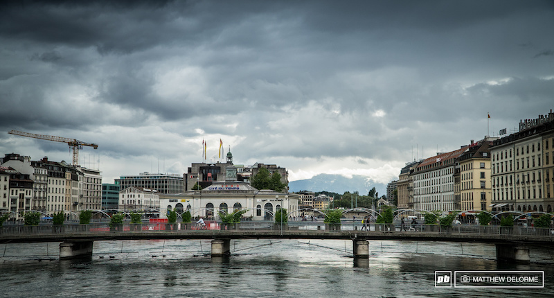 We left Geneva with all of it's high-end hustle and bustle behind and headed for the alps.