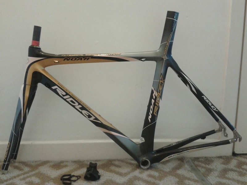 2008 Ridley NOAH full carbon road racing framset size S