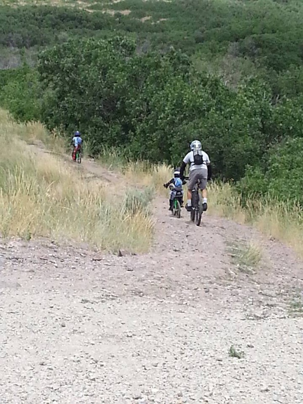Drop off at the top of Suncrest for a little ride in Corner Canyon.