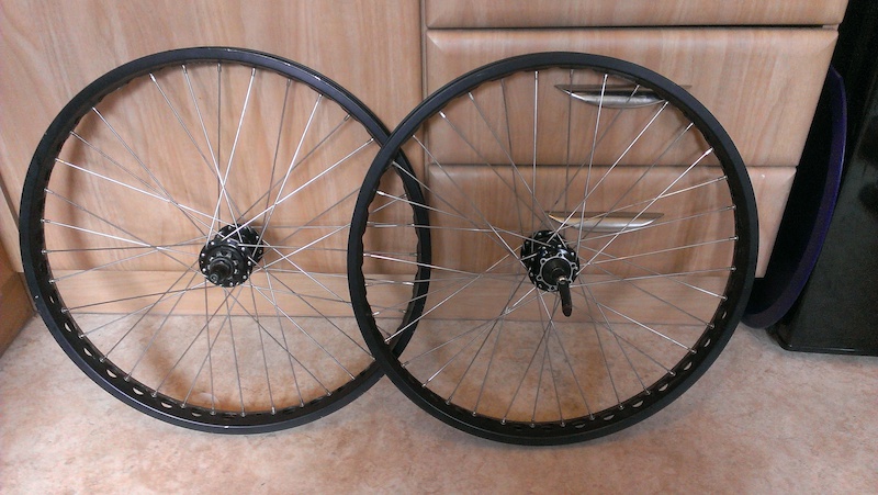 24 bicycles 24" wheel set for sale.