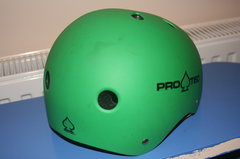 0 Pro-Tec Classic Helmet Rasta Green Large