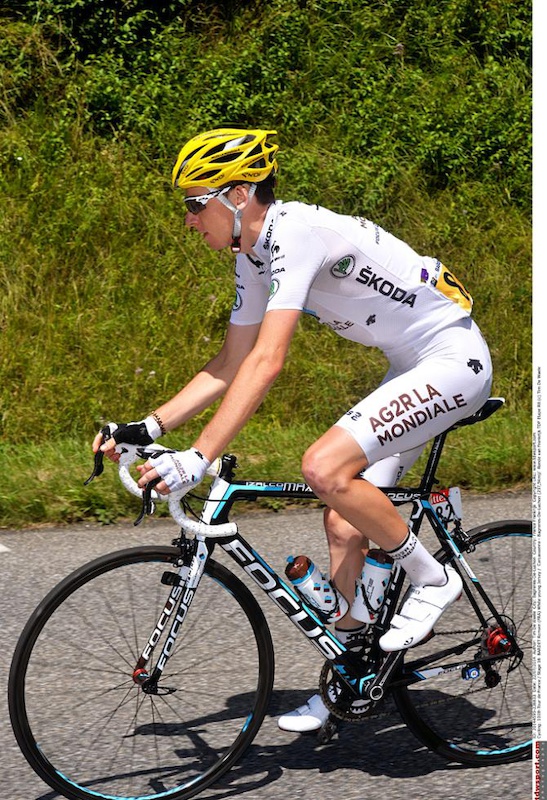 Romain Bardet (AG2R La Mondiale) had a bad day in the Pyrenees and lost the young rider classification jersey...

Photo credit © Tim de Waele/TDW Sport