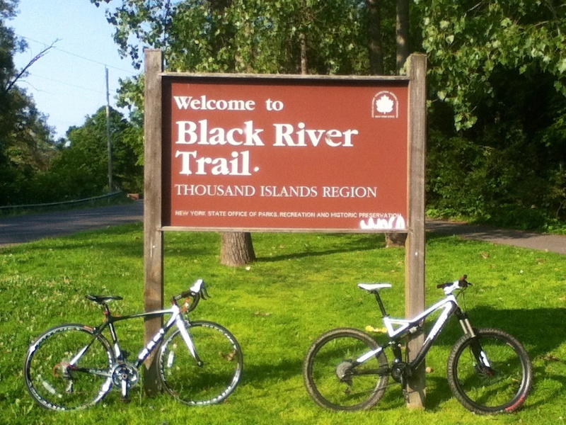 at Black River Trail in Watertown, New York, United States photo by danielhruoff Pinkbike