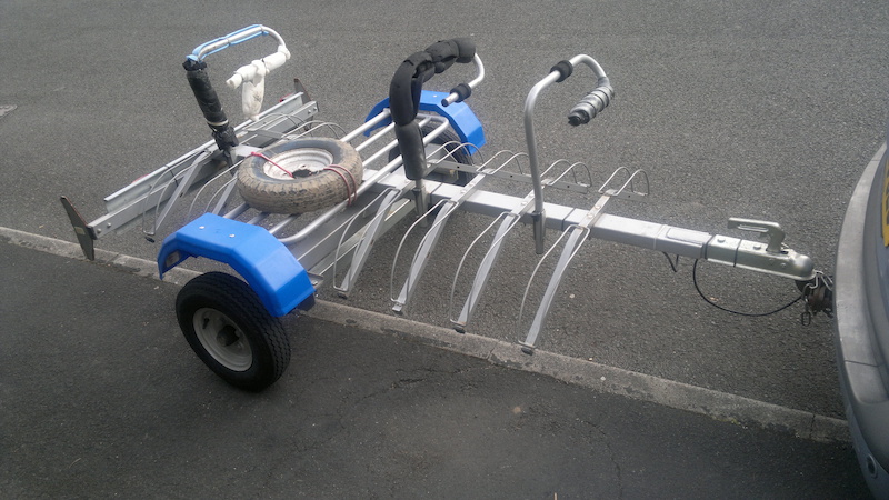 6 bike trailer