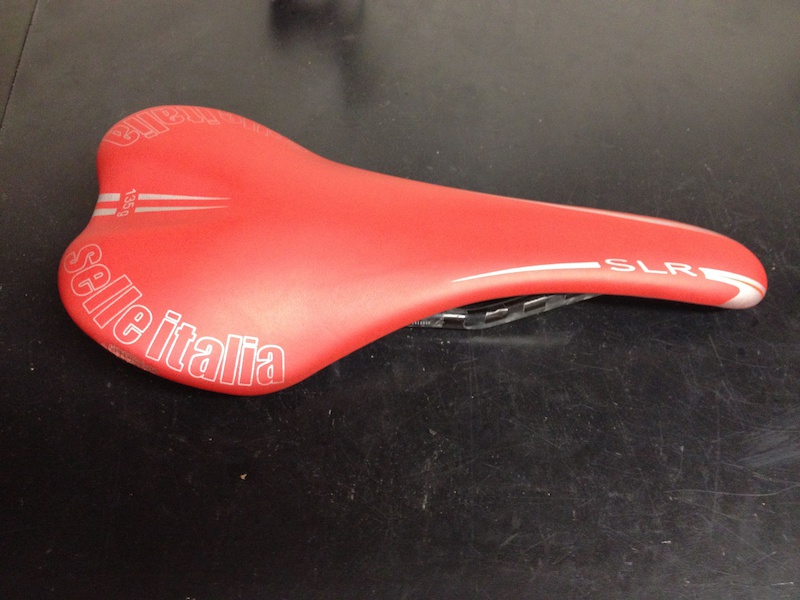selle italia slr saddle with titanium rails