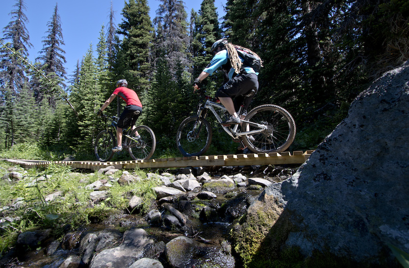 sun peaks bike park map