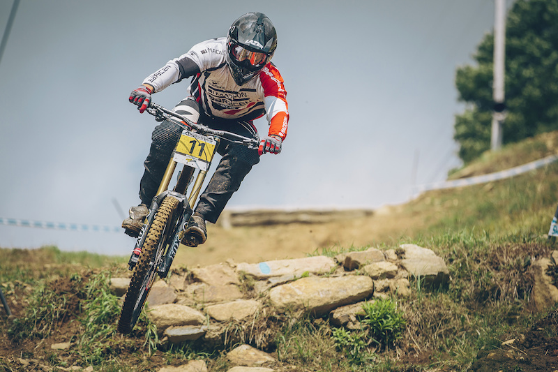 Madison Saracen 2014 UCI MTB World Cup Mont Sainte Anne Canada - Sweet Taste of Maple Find the article on Pinkbike now. Photo Laurence Crossman-Emms