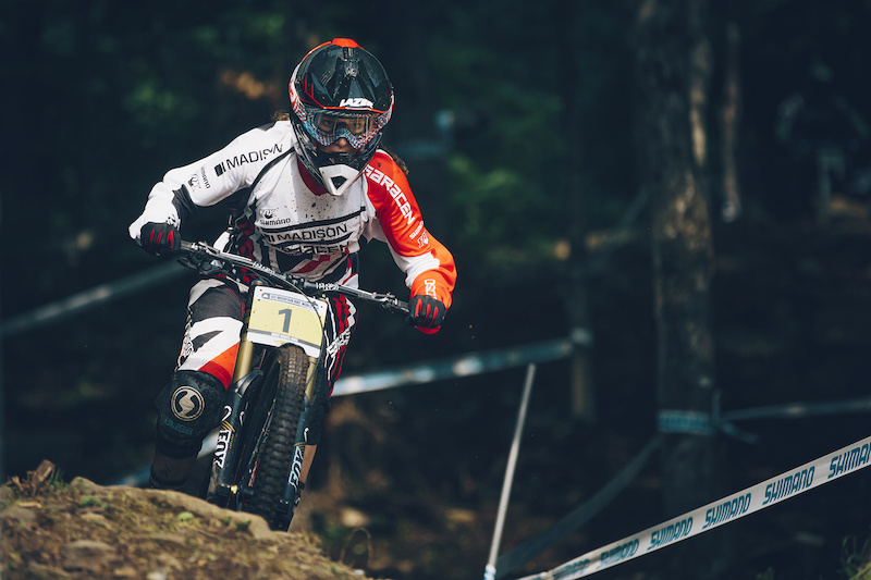 Madison Saracen 2014 UCI MTB World Cup Mont Sainte Anne Canada - Sweet Taste of Maple Find the article on Pinkbike now. Photo Laurence Crossman-Emms