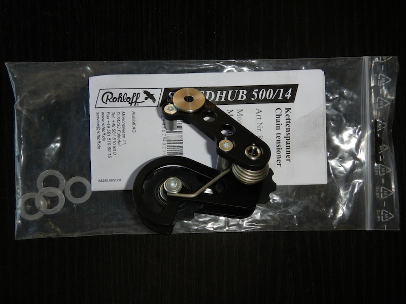 2014 Rohloff XC/SS chain tensioner, twinpulley black For Sale