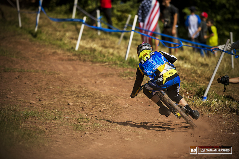 Joe Smith at Windham World Cup DH Track in Windham, Maine, United