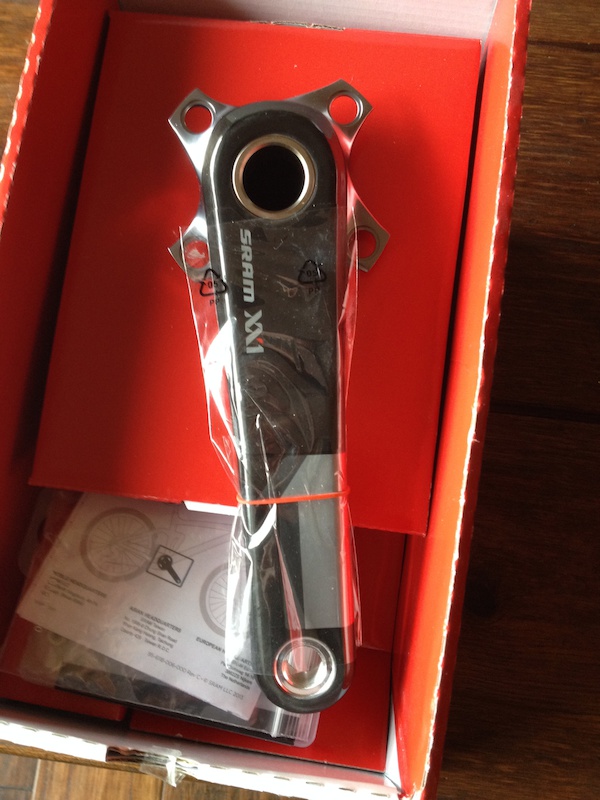 2014 SRAM XX1 crank arms 170mm, gxp, 168q For Sale