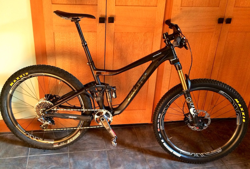 2014 Giant Trance SX 27.5 Carbon Float 160mm Fork For Sale