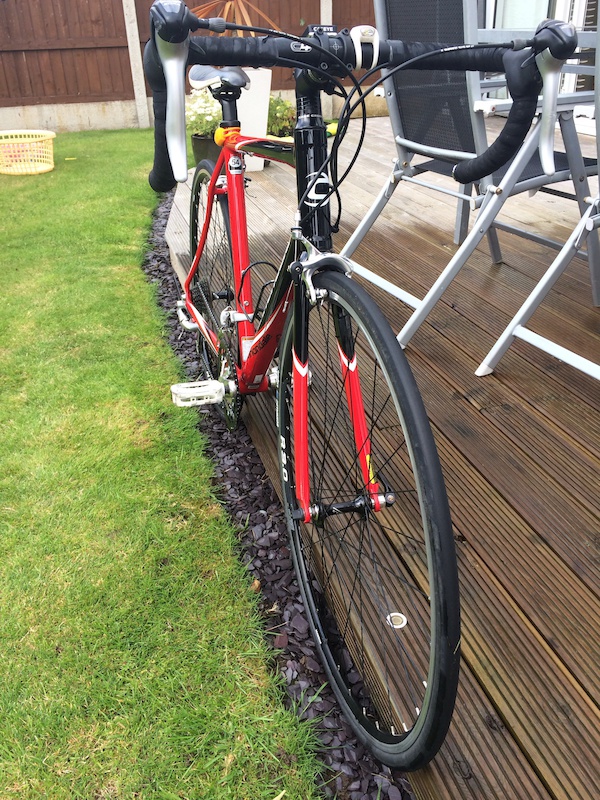2010 Cannondale Caad8 Road Bike Red/Black For Sale