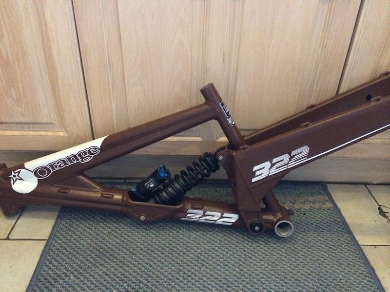 2012 Orange 322 long downhill frame fox rc4 mint 224 glory demo8 For Sale