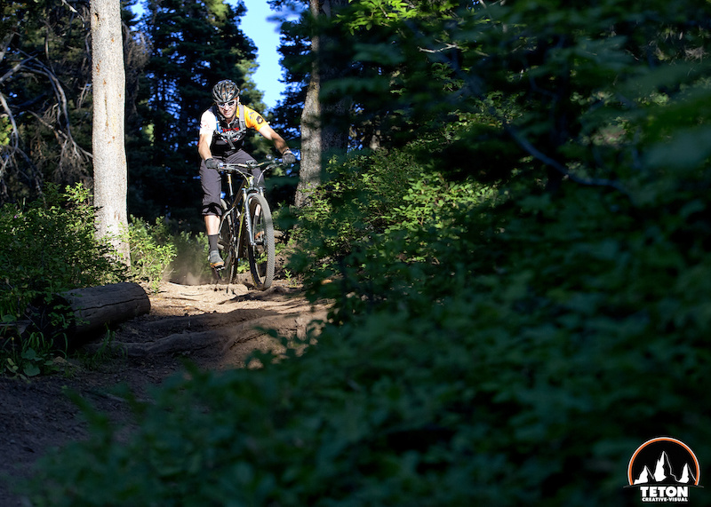Red Creek Mountain Biking Trail Victor, Idaho