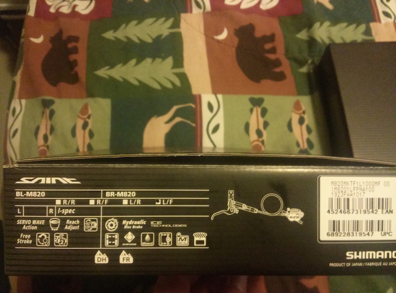 2014 Shimano Saint M820 brake set NEW in box