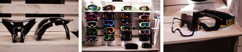 O neil neckbrace and goggles