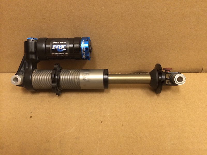 2012 2 rear downhill shocks and titanium spring for sale