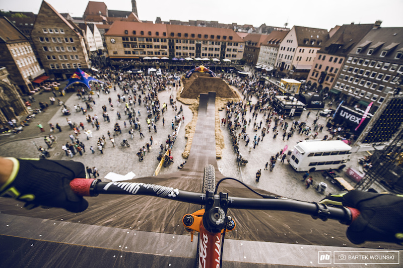 Tomas Zejda at Red Bull District Ride in Nuremberg, Germany photo by