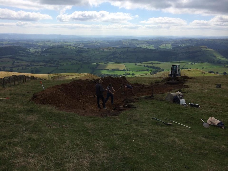 One of the berms in progress!  Look up MTBuplifts.co.uk on Facebook to see how you can get involved!