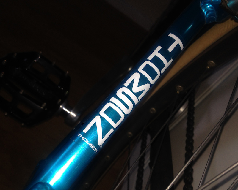 1994 GT Zaskar Aqua Turquoise A Thomson sticker P