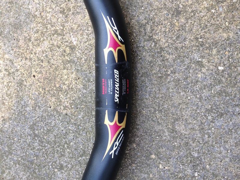 2008 Specialized XC Riser bar and 100mm Specialized stem