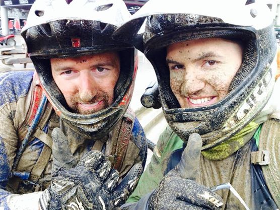 only a few crashes but lots of mud. Lots of fun at Whistler BC