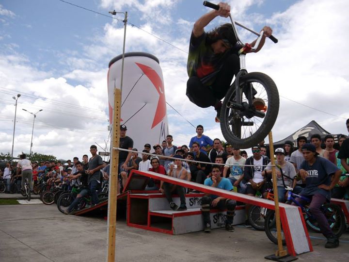 Yesterday at the International Bmx Day... 1 meter