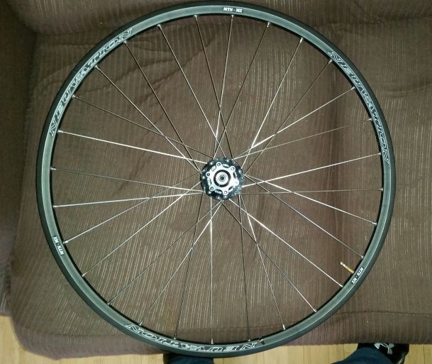 2012 26" Neuvation MTNMX mountain bike rims w/ disc brake mounts For Sale