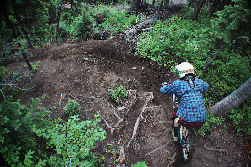 Flow Mountain Biking Trail Vernon, British Columbia