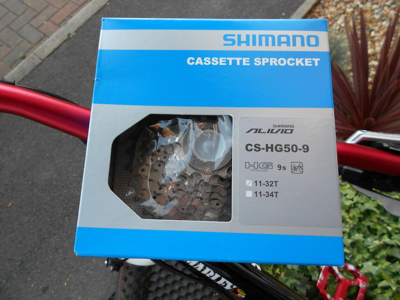 2014 Shimano HG 50 9spd 11-32 cassette. new.
