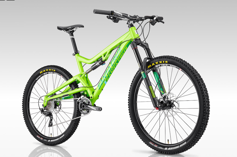 single pivot full suspension mountain bike