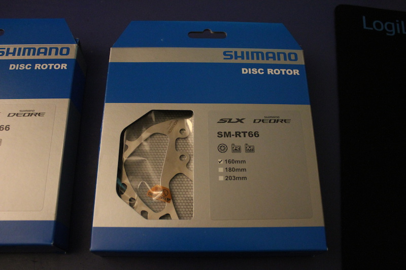 0 Shimano SM-RT 66 160mm Rotors Brand New