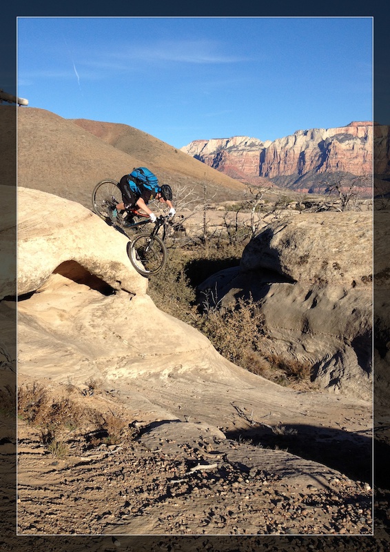 Guacamole Mountain Biking Trail Virgin, Utah
