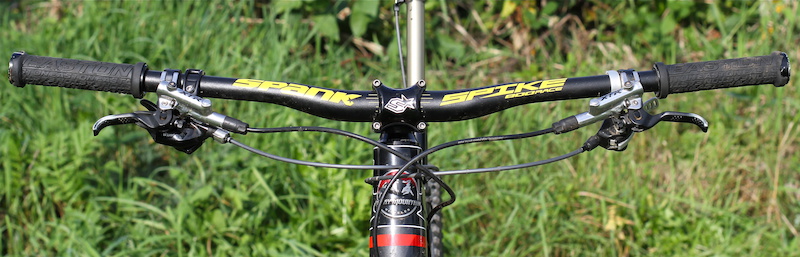 spank handlebars mountain bike