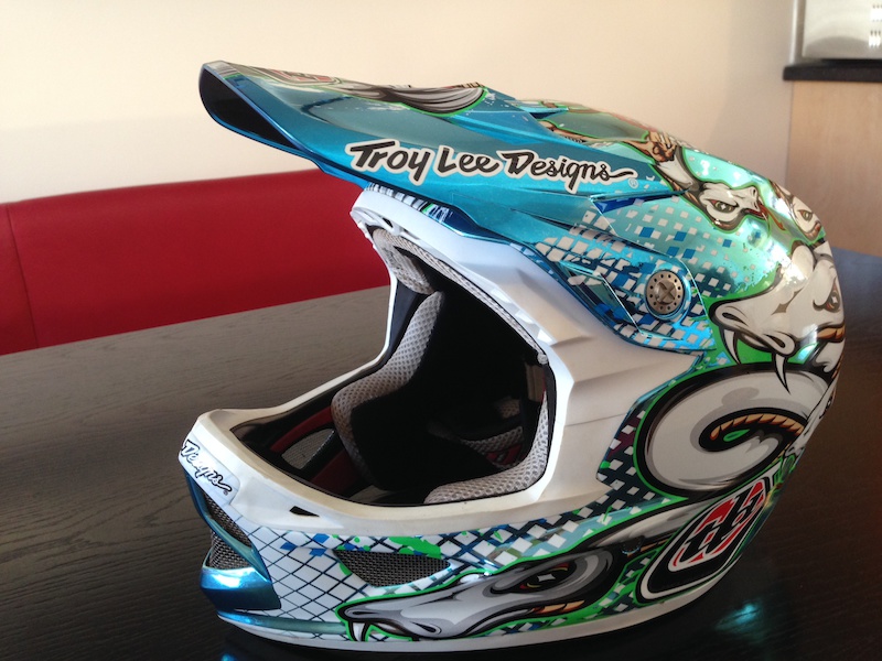 2011 Troy Lee D3 Medusa Comp Helmet