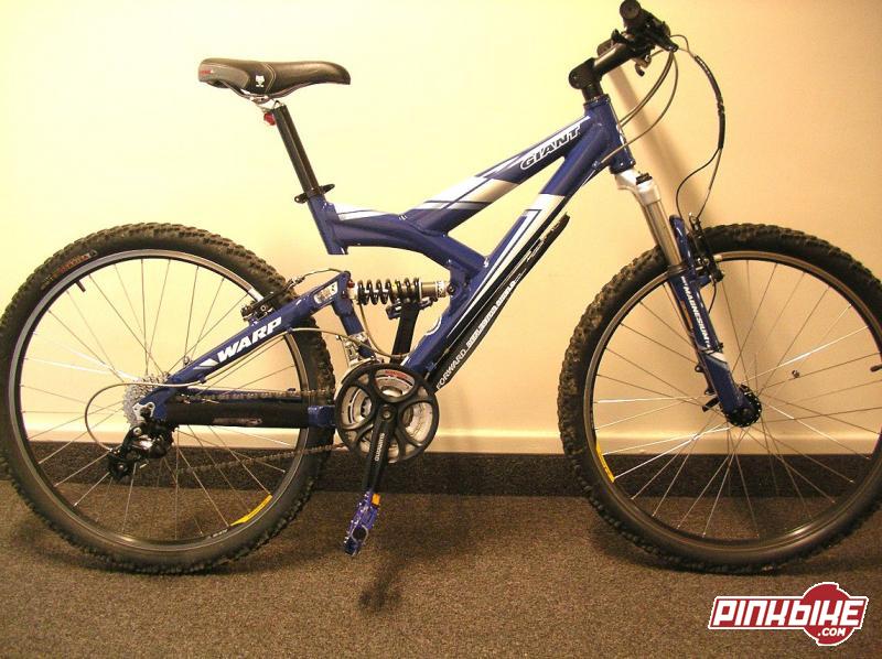 2004 Giant DS2 Warp full suspension 16.5 For Sale