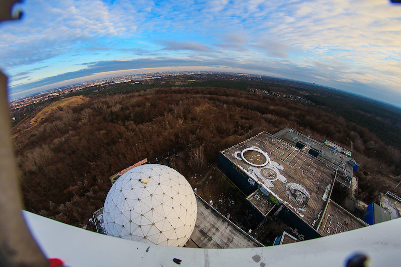 Overlooking Berlin from the old NSA listening station