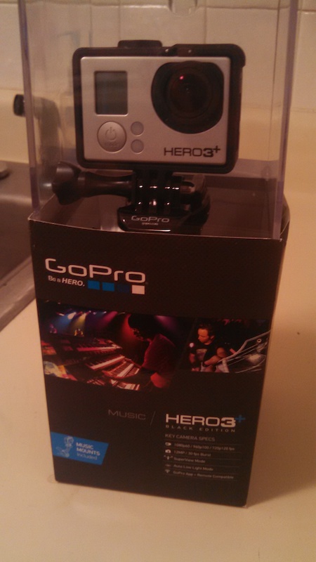 2014 New GoPro Hero3 Plus Black w/ ALL New Bike Accessories