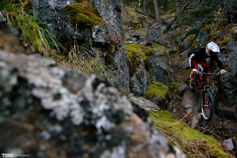 Dr. No Mountain Biking Trail Kelowna, British Columbia