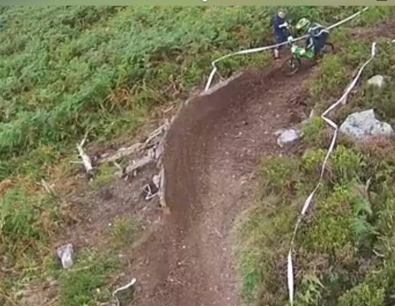 First amputee dh racer in Ireland