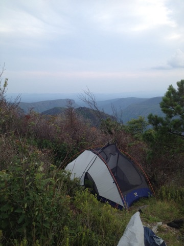 Tablerock mntn peak camp
