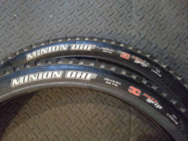 2014 Maxxis Minion DHF 3C 2.5 DH tire set
