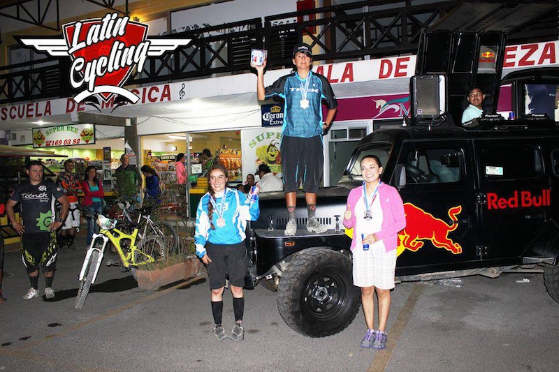 Round2 Mexican Enduro cup 2014 podium