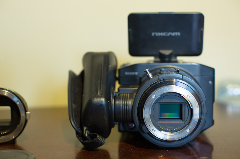 0 Sony FS100 + Metabones EF Adapter + Sigma 10mm Fisheye