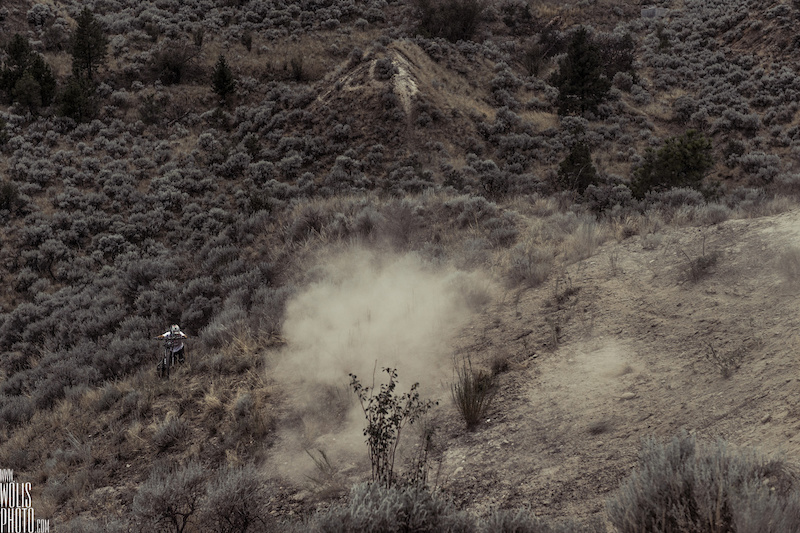 Jaws at bike ranch in Kamloops, British Columbia, Canada photo by