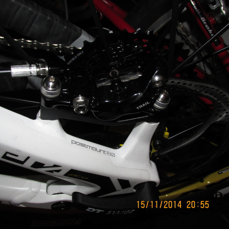 2014 Avid X0 Trail Brakes Front and Rear with 200mm discs