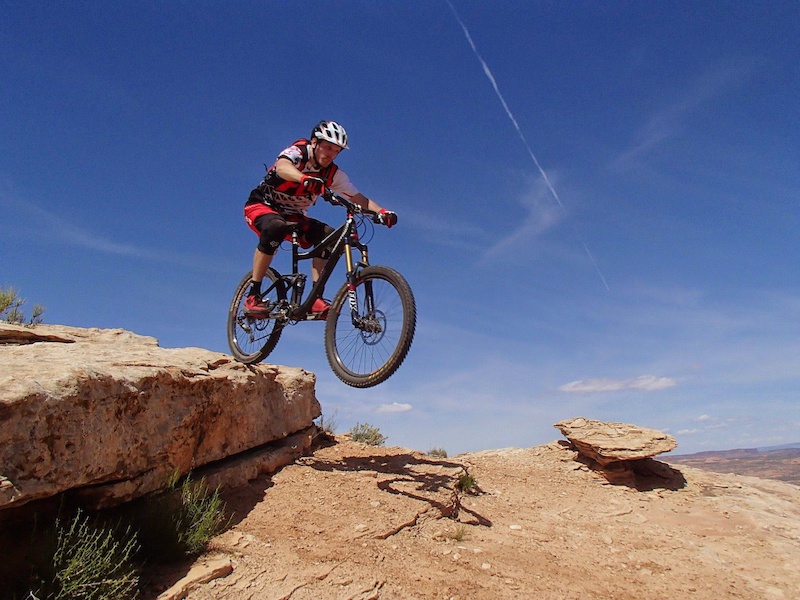 Gold Bar Rim Singletrack (Formerly Blue Dot) Mountain Biking Trail - Moab