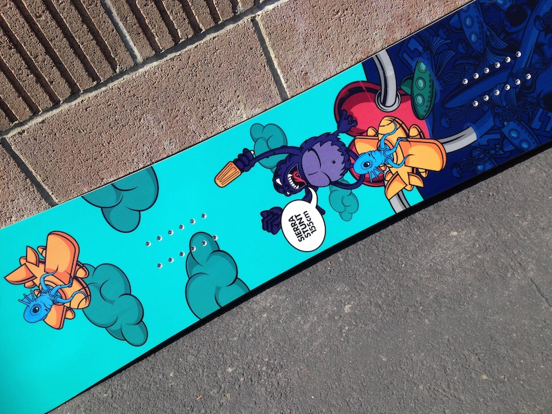 BRAND NEW Sierra Stunt (Burton Blunt) Snowboard For Sale