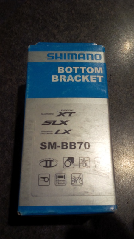 shimano external bottom bracket